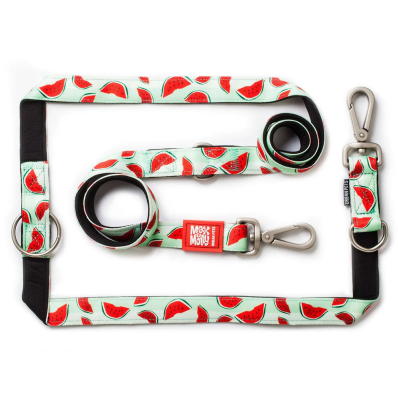 Max & Molly Urban Pets Multi-Function Leash Watermelon Повідець для собак