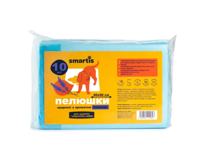 Smartis Пелюшки щоденні з ароматом лаванди 60 х 90 см