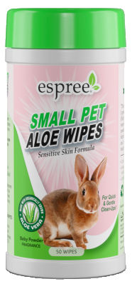 ESPREE Small Animal Wipes - вологі серветки для грумінгу дрібних тварин