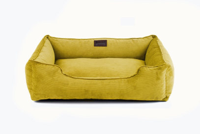 Harley and Cho Dreamer Yellow Velvet Лежак для собак і котів