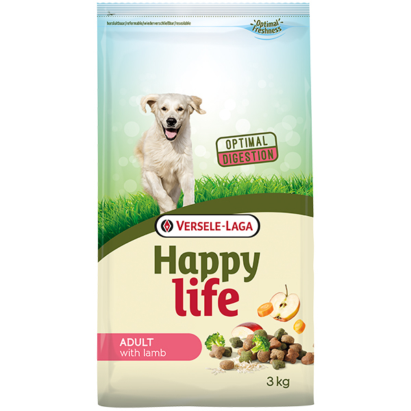Happy Life Adult with Lamb - Сухий корм з ягням для собак середніх і великих порід