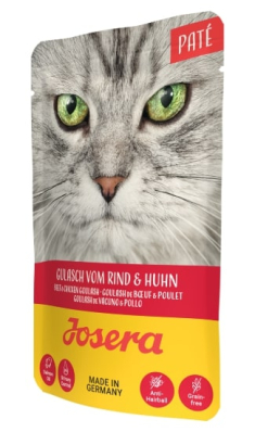 Josera Cat Pate Beef and Chicken Goulash Паштет для дорослих котів гуляш з яловичиною та куркою