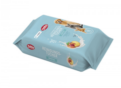 Nobby Aloe Vera Вологі серветки для тварин, універсальні