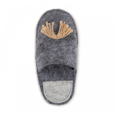 Природа Іграшка «Пантофля» для собак, сіра