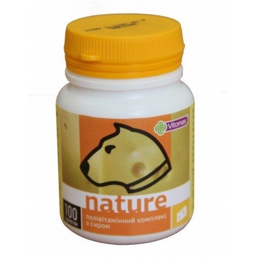Vitomax Nature Полівітамінний комплекс для собак з сиром
