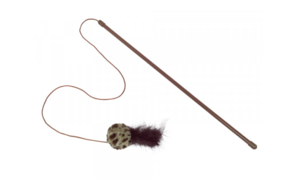 Nobby Іграшка для котів Вудочка з м'ячиком з котячою м'ятою