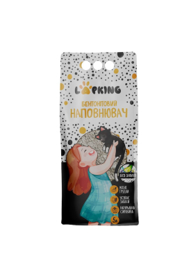 Lapking Бентонітовий наповнювач без запаху для котячого туалету