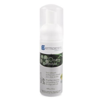 Dermoscent PYOclean Mousse - сухий шампунь для собак та котів, які страждають на шкірні інфекції
