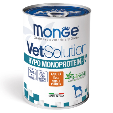 Monge VetSolution Wet Hypo canine Duck - вологий корм з качкою для собак