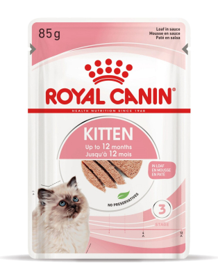 Royal Canin Kitten Loaf - вологий корм для кошенят в паштеті (до 12 місяців)