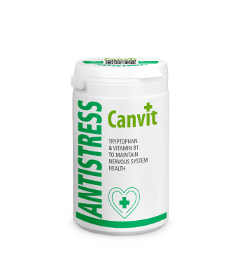 Canvit Antistress for dogs and cats Кормова добавка для собак та котів всіх порід з антистресовим і заспокійливим ефектом