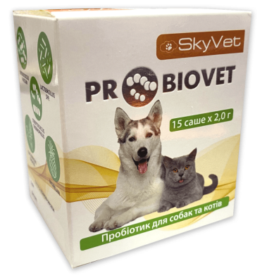 SkyVet PROBIOVET Пробіотик для собак та котів