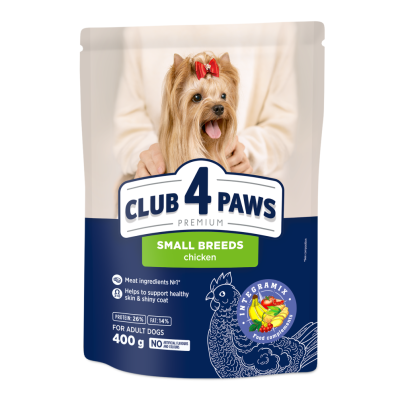 Club 4 Paws Adult Small Breeds - сухий корм для дорослих собак малих порід