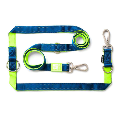 Max & Molly Urban Pets Multi-Function Leash Matrix Lime Green Повідець для собак