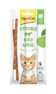 GimCat Superfood Duo-Sticks apple - ласощі для котів
