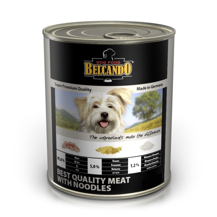 Belcando Quality meat with noodles - Вологий корм з якісним м'ясом та локшиною для дорослих собак всіх порід