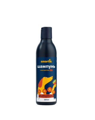 Smartis Шампунь с экстрактом киви для собак с короткой или жесткой шерстью