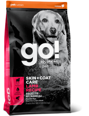 GO! SKIN+COAT Lamb Recipe with grain dog formula  - сухий корм для собак з ягням