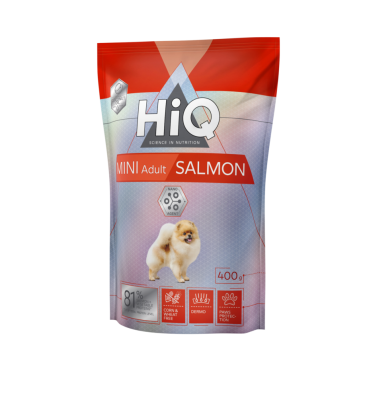 HiQ Mini Adult Salmon Сухий корм для дорослих собак малих порід