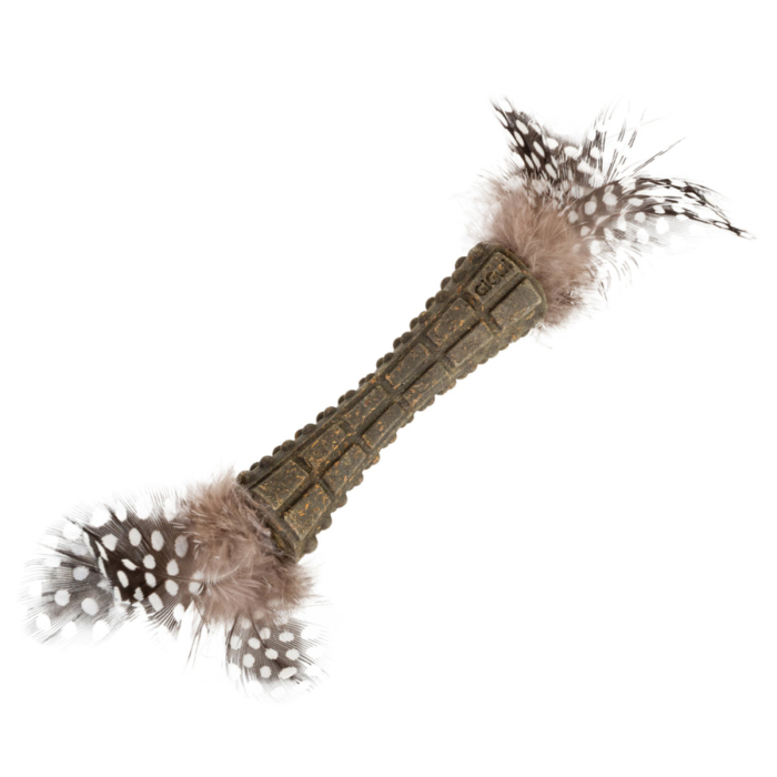 Collar GiGwi Catnip Іграшка для котів, спресована котяча м'ята з пір'ям