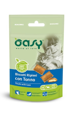 OASY CAT TREATS Ласощі з тунцем для дорослих котів