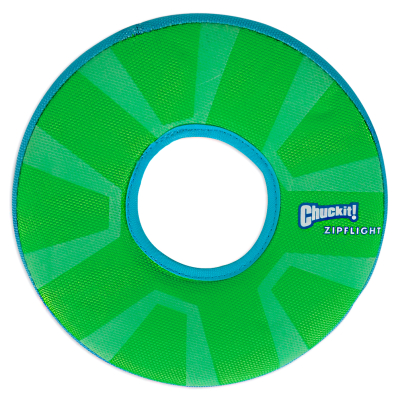 ChukIT! ZIPFLIGHT MAX GLOW - Іграшка літаючий диск, що світиться у темряві, для собак