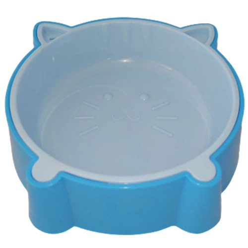 AnimAll Пластикова миска для котів, блакитна