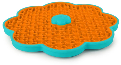 All For Paws Килимок для повільного годування на присосках у формі квіточки