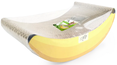 All For Paws Кігтеточка-Банан, жовта