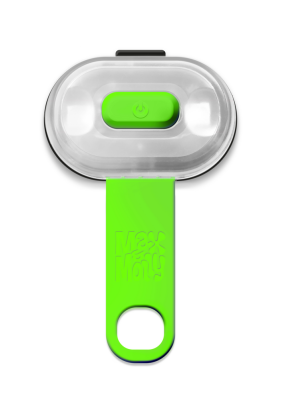 Max & Molly Urban Pets Matrix Ultra LED Safety light-Lime Green/Cube Світлодіодний ліхтарик зелений, куб