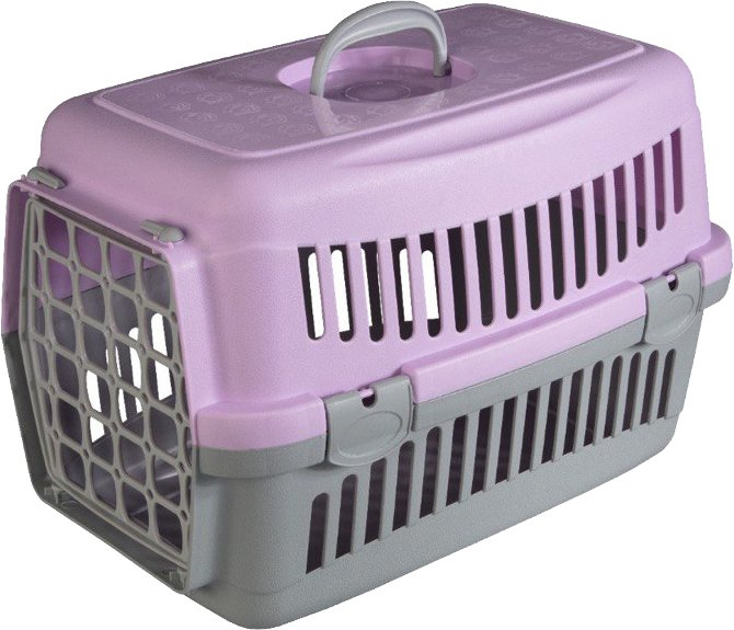AnimAll Переноска для собак і котів, сіро-фіолетова