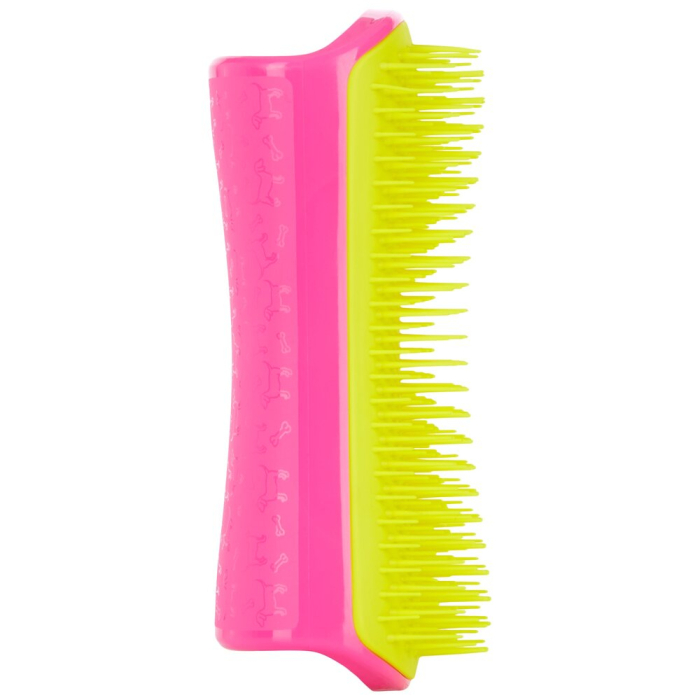 Pet Teezer Detangling&Grooming Pink/Yellow Щітка для розплутування шерсті собаки
