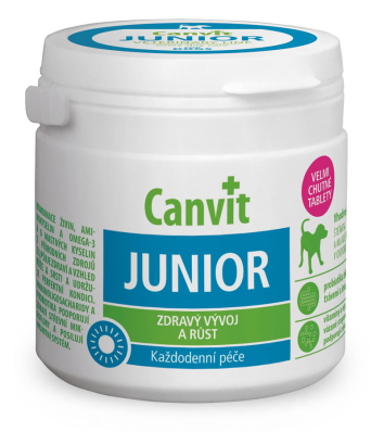 Canvit JUNIOR Dog - вітаміни для здорового росту і розвитку цуценят і молодих собак