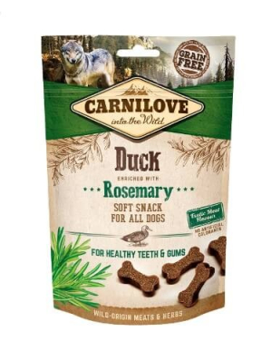 Carnilove Dog Semi-Moist Duck - беззернi напiввологi ласощі для собак