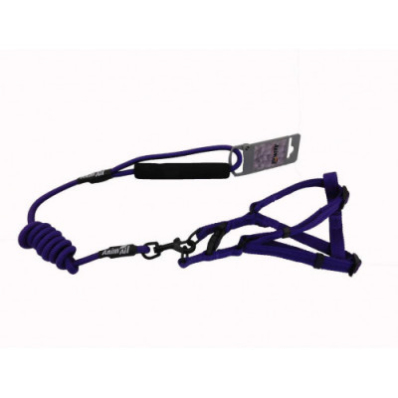 AnimAll Deep purple Набір шлея та повідець