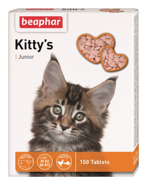 Beaphar Kitty's Junior Вітаміни для кошенят
