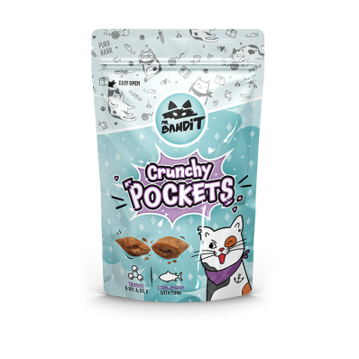 Mr. Bandit Хрусткі подушечки з тунцем для котів