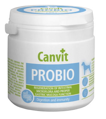 Canvit Probio for Dogs Вітаміни для відновлення кишкової мікрофлори, підтримки імунітету і здорового травлення у собак