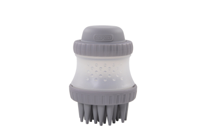 Dexas Scrubbuster Щітка з ємністю для шампуню, світло-сіра
