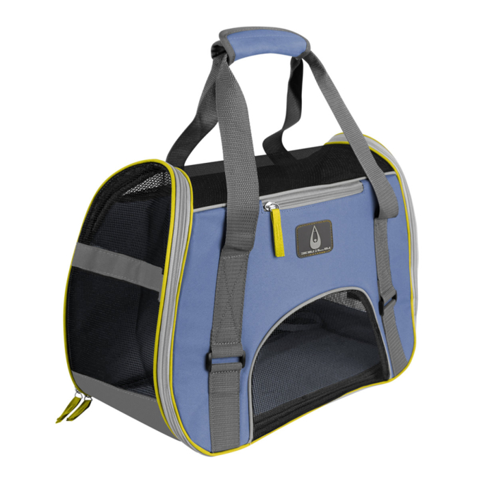 Collar Сумка-переноска для собак і кішок, сіро-блакитна