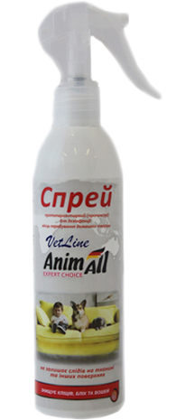 AnimAll VetLine Спрей протипаразитарний для оброблення місць проживання