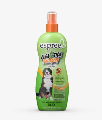 ESPREE Flea & Tick Spray - репелентний спрей для собак  віком від 3 місяців від бліх та кліщів