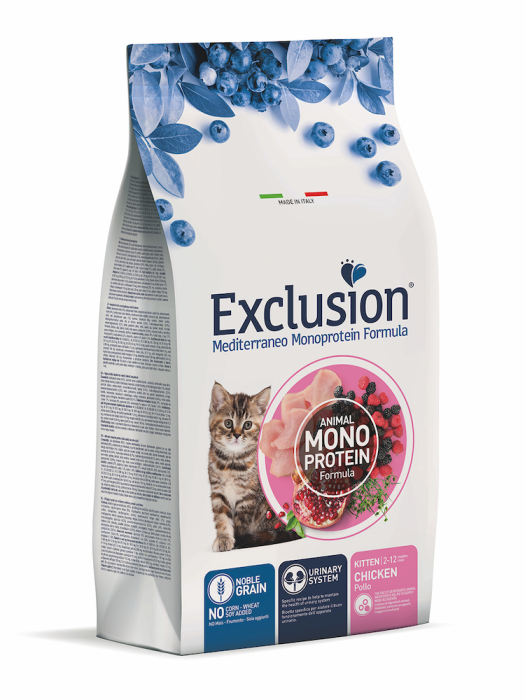 Exclusion Noble Grain Cat Kitten Chicken - сухой корм с курицей для котят всех пород