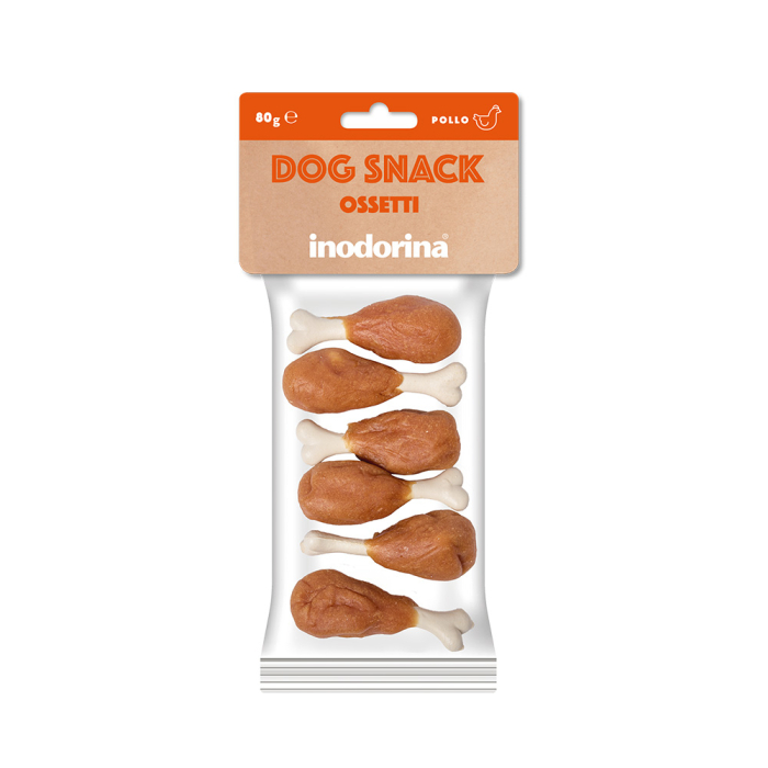Inodorina Dog snack ossetti pollo Ласощі для собак куряча ніжка