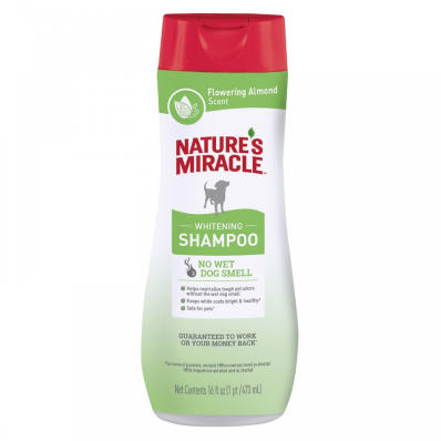 Nature`s Miracle Whitening Odor Control Shampoo - шампунь для білої та світлої шерсті собак