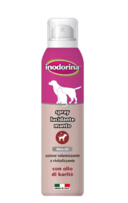 Inodorina Spray Lucidante Manto Спрей для легкого розчісування з олією ши