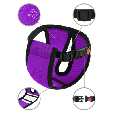 Bronzedog Mesh Гігієнічні труси для собак, фіолетові