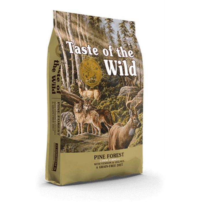 Taste of the Wild Pine Forest Canine Formula Беззерновий сухий корм з олениною для собак