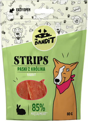 Mr. Bandit Стріпси з кролика для собак