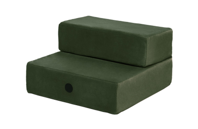 Harley and Cho Tetris Green Velur single Сходинки для собак